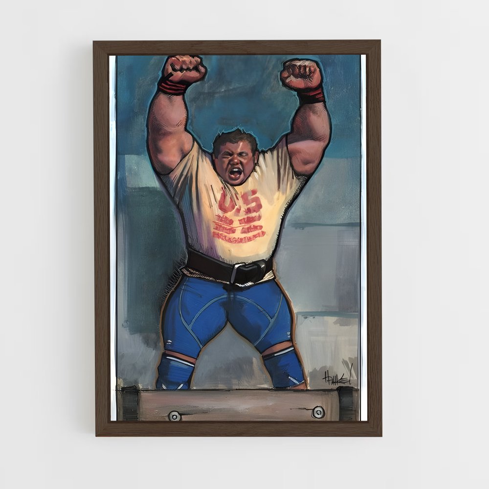 Poster Zydrunas de savickas – affiche Powerlifting (vue 5)